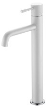 Boheme Смеситель для раковины высокий, Uno. Белый хром 462-WCR