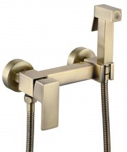 Savol Смеситель с гигиеническим душем 209 мм, бронза S-FXQ005C