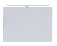 Зеркало Velvex Klaufs Media 100x75 см с LED-светильником, сенсорное включение zkKLA.100-14