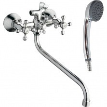 HAIBA Смеситель для ванны 200мм, хром HB-2208