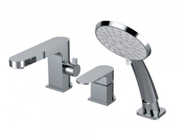 Приобрести смеситель на борт ванны vieir camomilla, 3 -отверстия, хром v283532