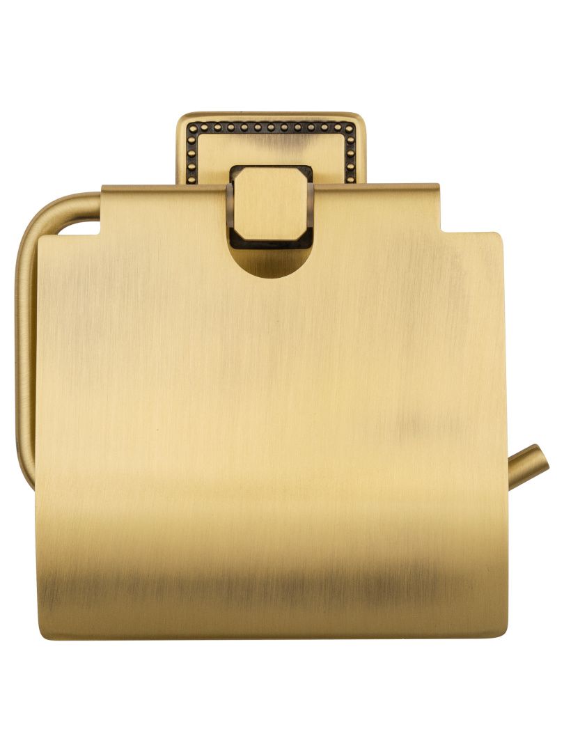 Приобрести держатель для туалетной бумаги с крышкой wonzon & woghand roma, бронза (ww-7226)