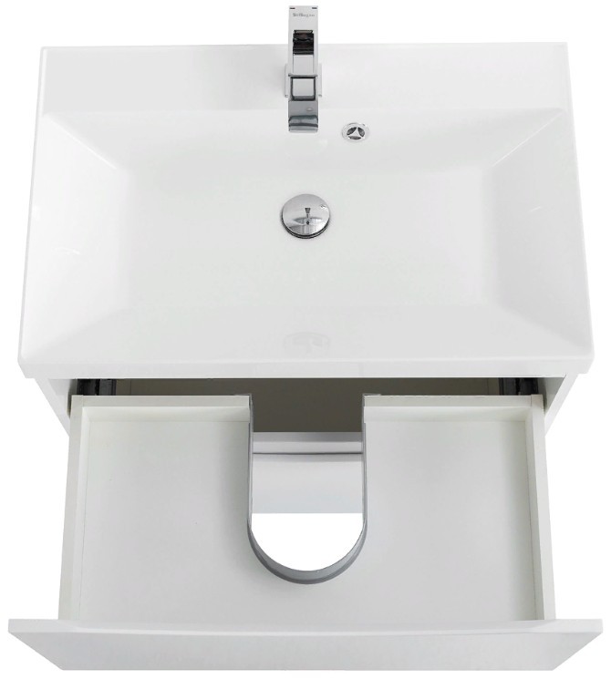 Приобрести тумба напольная с раковиной belbagno marino-600-2c-pia-bl-p 60 см, белый