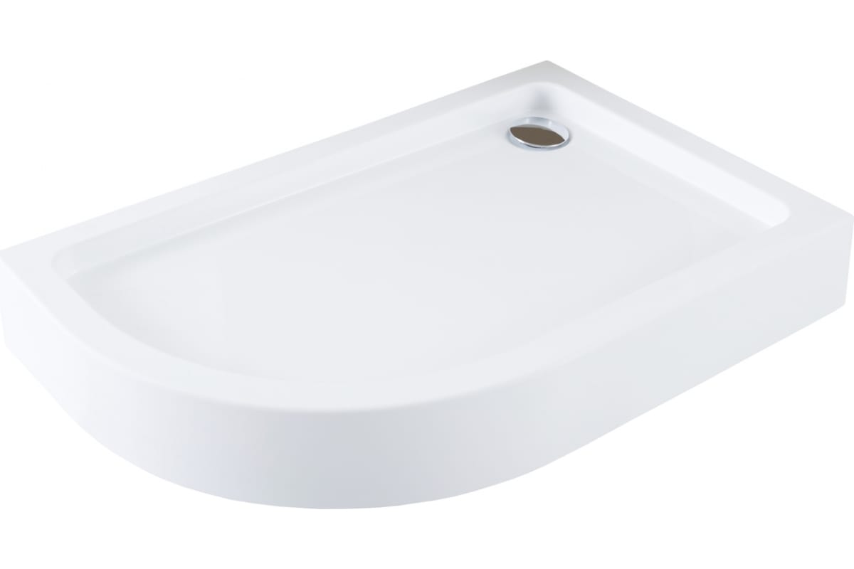 Приобрести aquanet душевой поддон gl180 120x80 см, белый r