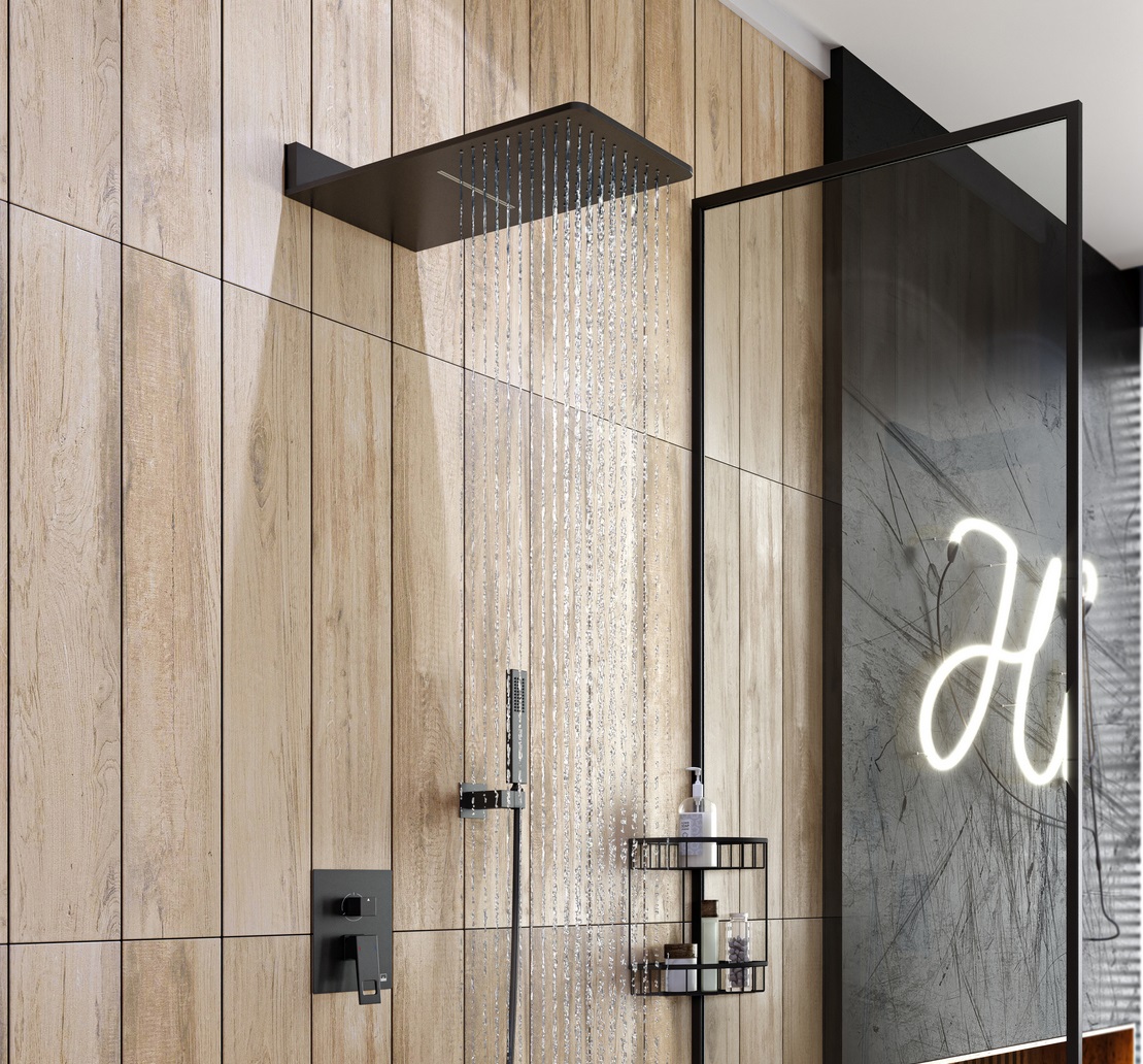 Приобрести душевая система встроенная timo briana sx-7139/03sm черный