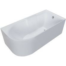 Grossman Акриловая ванна 170x75 см, пристенная, белая GR-2202R