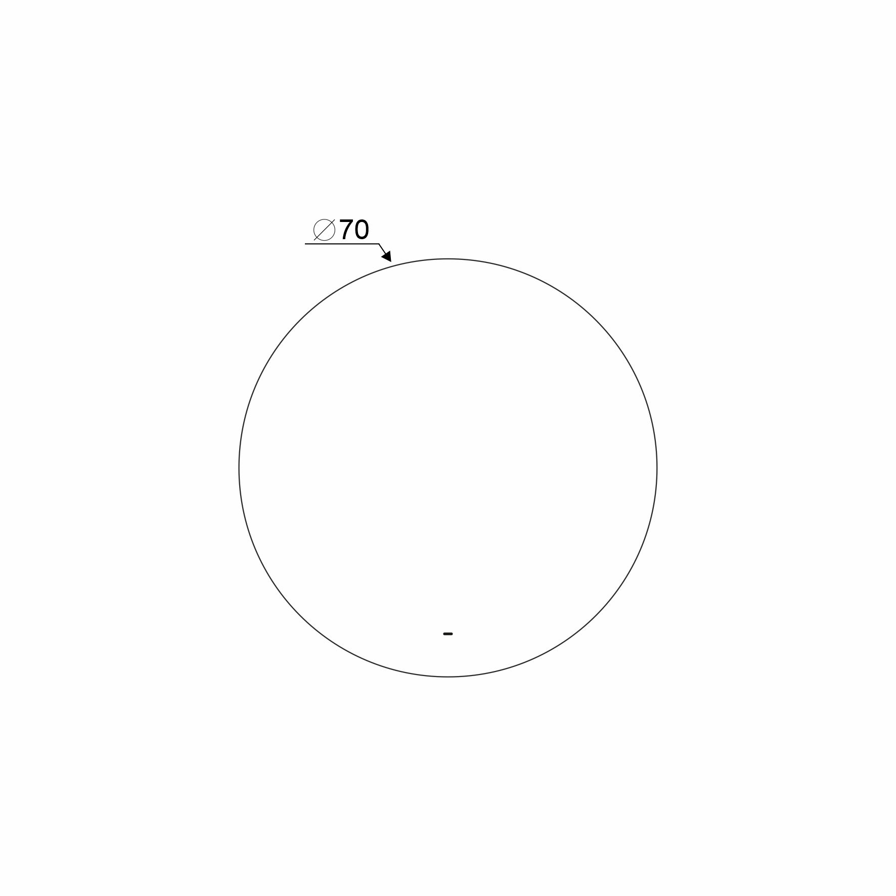 Приобрести mirsant зеркало sphere 70х70 см, с подсветкой ут000093179