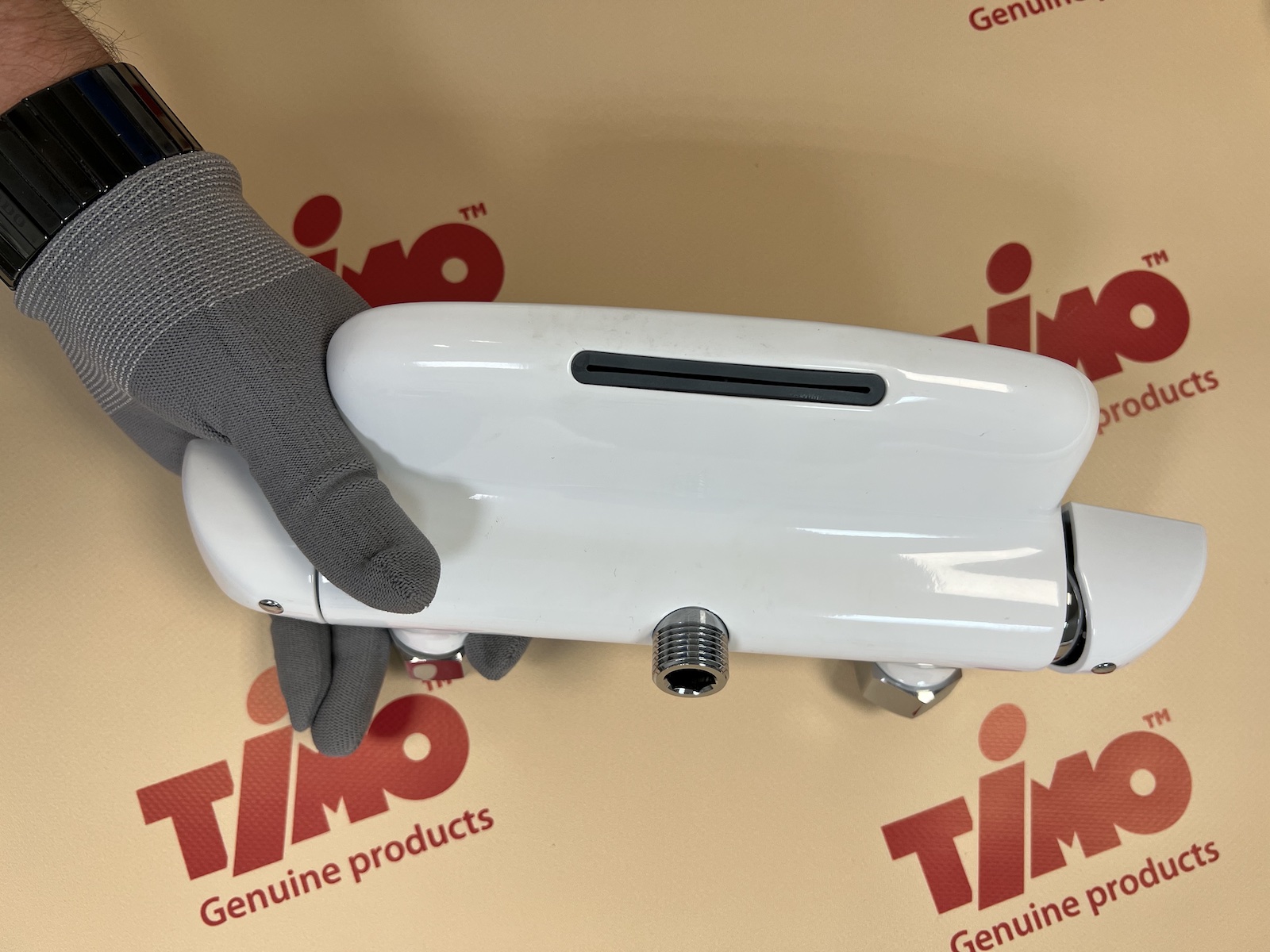 Приобрести смеситель для ванны с душем timo helmi 4024/00-16y хром-белый