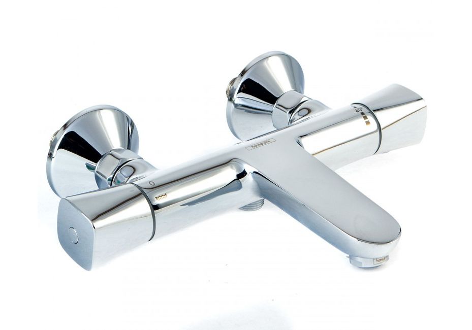 Приобрести смеситель для ванны с термостатом hansgrohe ecostat universal, хром 13123000