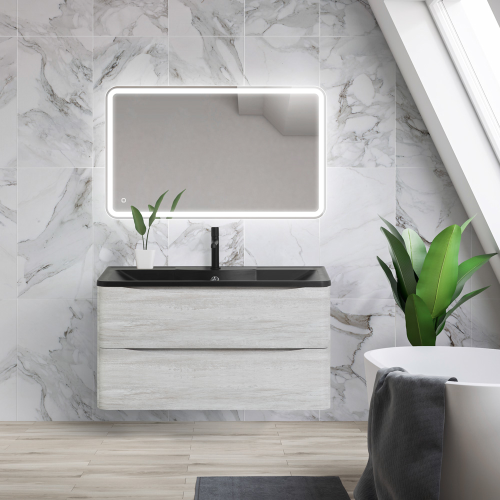 Приобрести belbagno зеркало 100х60 см spc-mar-1000-600-led-tch