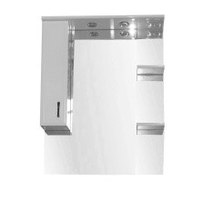 Loranto Зеркало Коралл 80х102 см, левостороннее, CS00025618