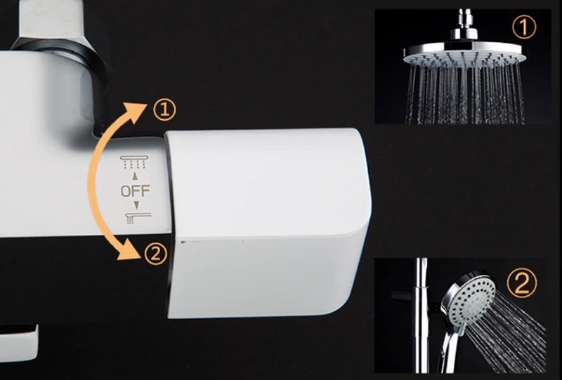 Приобрести gappo душевая система g2407-50 с термостатом, хром 30038