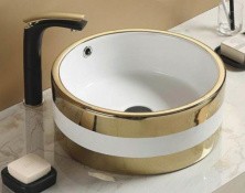 Раковина накладная CeramaLux 41 см NC C1057