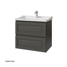 Caprigo Тумба с раковиной WALES 70 см, графит