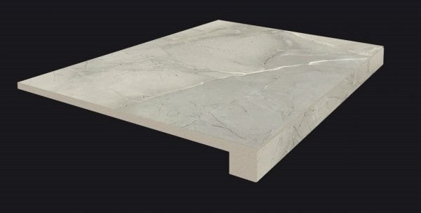 Приобрести ступень coliseumgres capri серая 45см, фронтальная, шлифованная