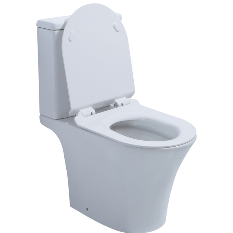 Приобрести azario напольный унитаз-компакт безободковый verde c крышкой с микролифтом az-8220