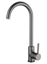 Смеситель для кухни WONZON & WOGHAND, Темный графит (WW-A21102-BGG)