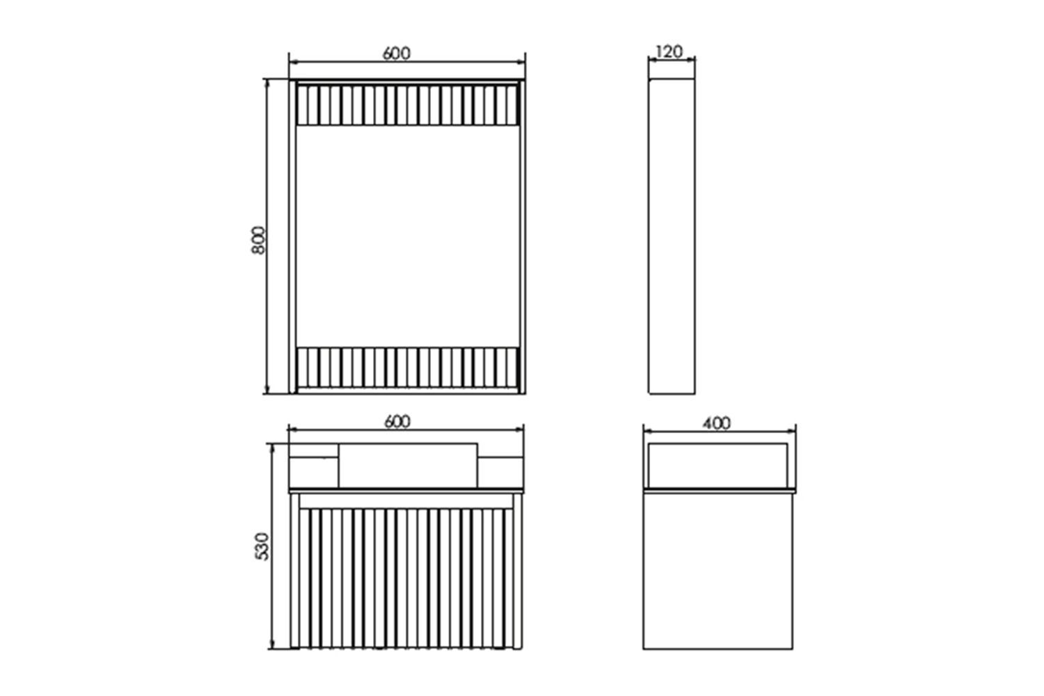 Приобрести сomforty тумба со столешницей и раковиной марсель-60 белая матовая