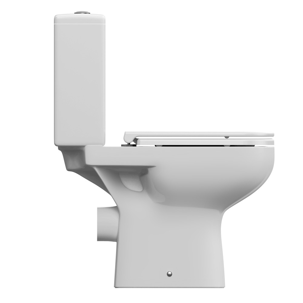 Приобрести напольный унитаз-компакт cersanit colour clean on 011 3/5 dpl eo