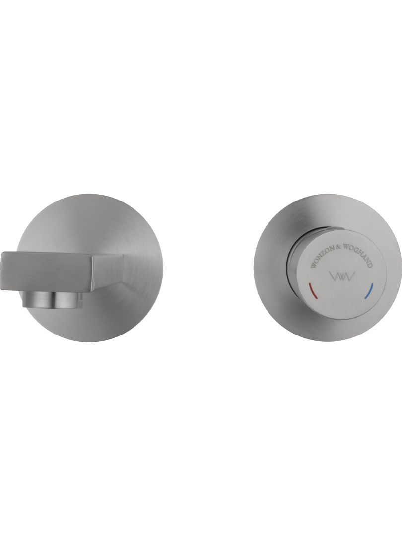 Приобрести смеситель для раковины встраиваемый wonzon & woghand, брашированный никель (ww-105-bs)