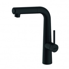 IDDIS Смеситель для кухни Pure 341мм, черный PURBLFBi05