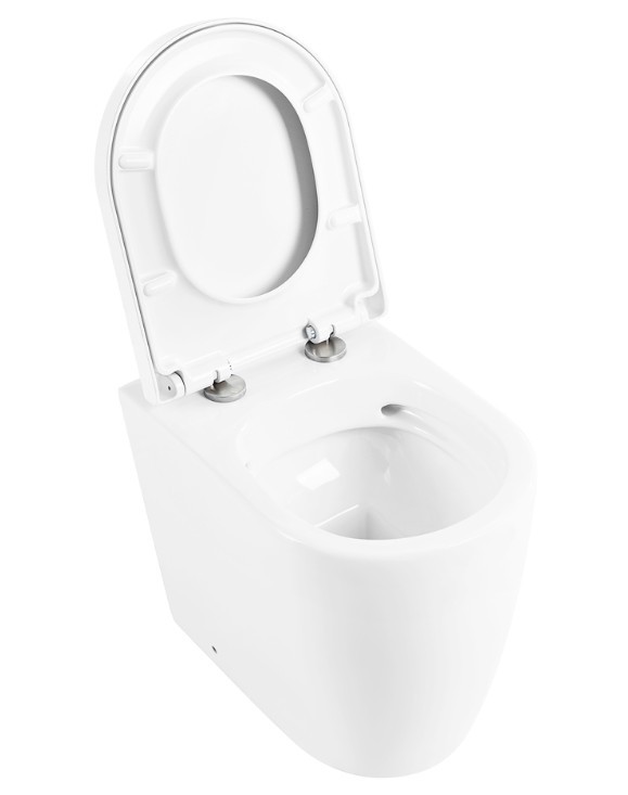 Приобрести унитаз приставной безободковый belbagno marino bb105cbr