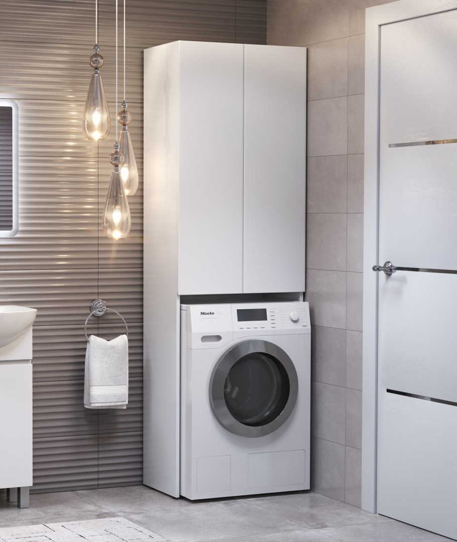 Приобрести vigo шкаф wing 64 см, под стиральную машину, белый shnr.win.64.2d белый