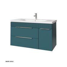Caprigo Тумба с раковиной MONBAR 100 см, правая, море