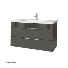 Caprigo Тумба с раковиной MONBAR 100 см, графит