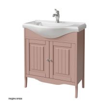 Caprigo Тумба с раковиной GENOVA 80 см, пудра 34411 11