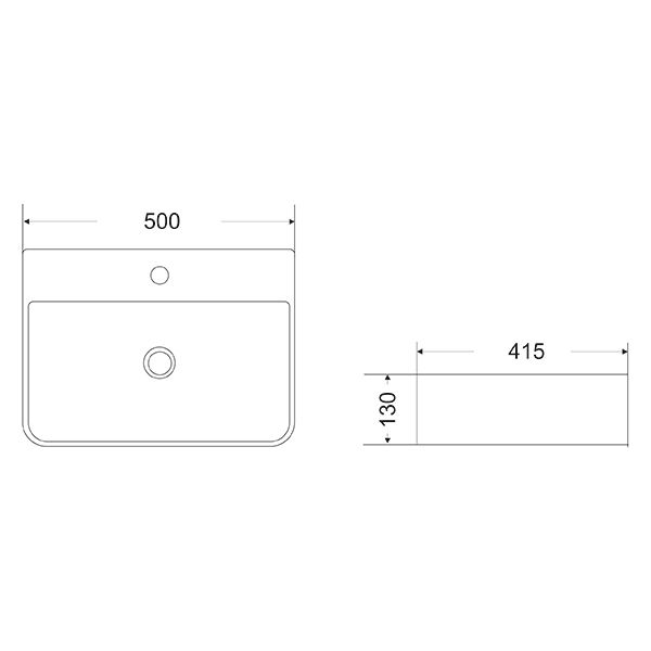 Приобрести mirsant раковина чаша shell-1220 50х41 см, белая ут000055819
