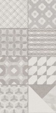 Декор настенный Kerama Marazzi Онда 1 300х600 светло серый VT\A416\11037R