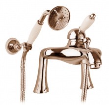 CEZARES Смеситель на борт ванны ELITE, 2 отверстия, бронза ELITE-PBVM-02-Bi