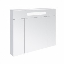 AQUA DE MARCO Зеркало-шкаф Olivia 100 см, белый 1100COLI