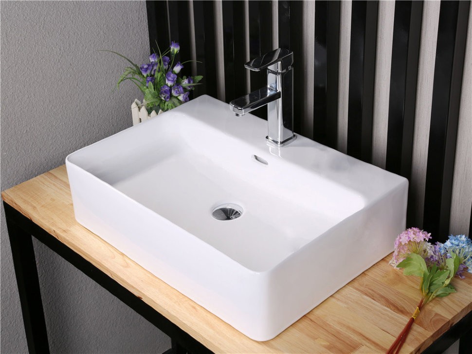 Приобрести раковина накладная ceramalux 80 см 9255 (7029d)