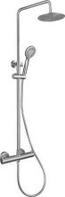 BelBagno Душевая стойка NOVA с термостатом, сатин NOV-VSC-T-IN
