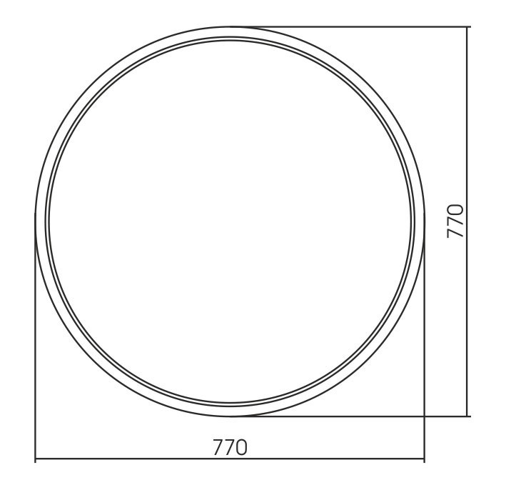 Приобрести azario зеркало манхэттен 77х77 см, металлическая рама, золото фр-00002416