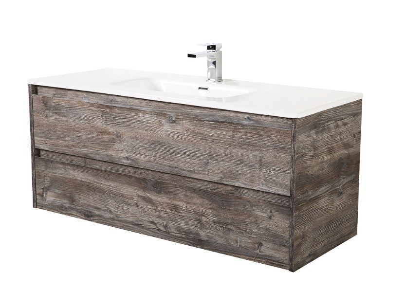 Приобрести тумба подвесная с раковиной belbagno kraft-1200-2c-so-pp 120 см, pino pasadena