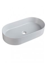 Накладная раковина овальная WONZON & WOGHAND ONTARIO, белый матовый (WW-RN41363-MW)