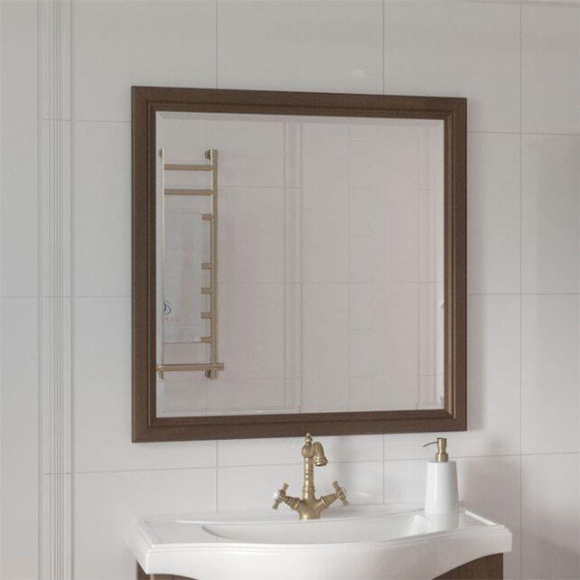 Приобрести caprigo зеркало lion 80 см, темное дерево