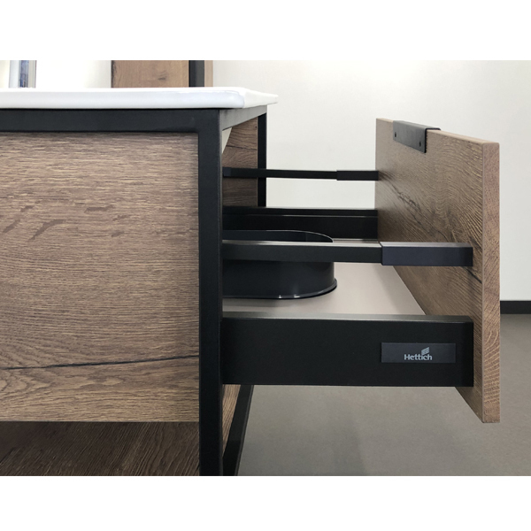 Приобрести сomforty тумба с раковиной бонн-75 дуб темный с раковиной