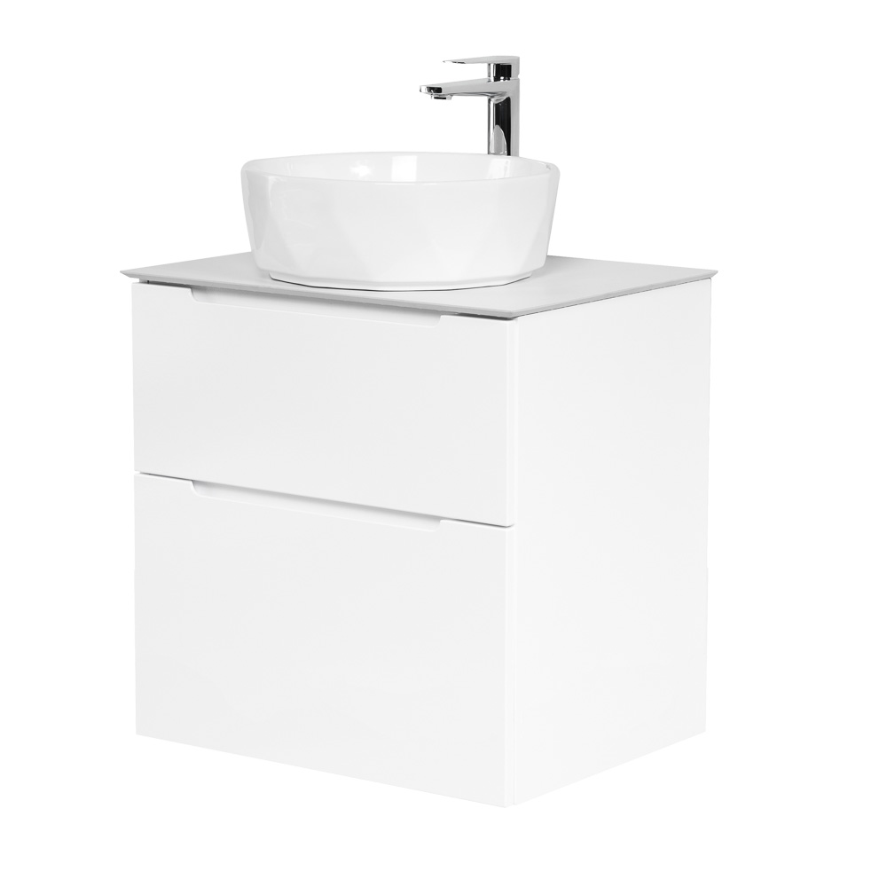 Приобрести belbagno тумба со столешницей etna-h60 60 см, подвесная bianco lucido