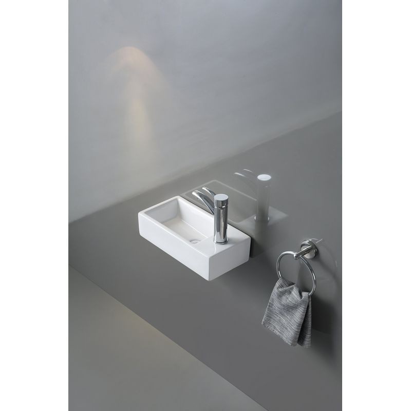 Приобрести раковина накладная /подвесная ceramalux 40 см 9048dl