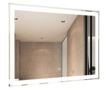 Зеркало Стиль 80х70 с сенсором на подложке, подогрев (CS00068082)