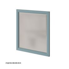 Caprigo Зеркало JARDIN 75 см, голубое, эмаль