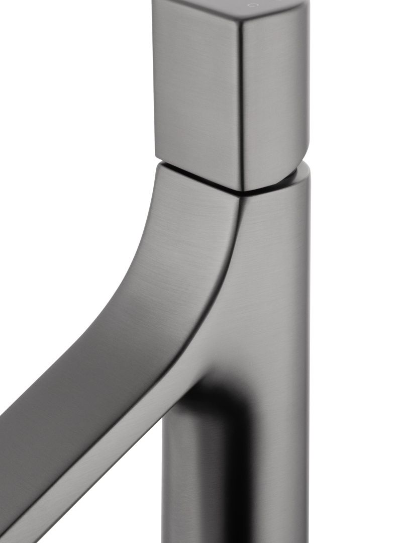 Приобрести смеситель для раковины wonzon & woghand the one, темный графит (ww-h010-bgg)