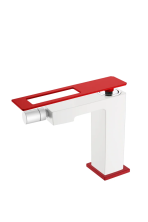 Boheme Смеситель для биде Q, белый\красный 146-WR