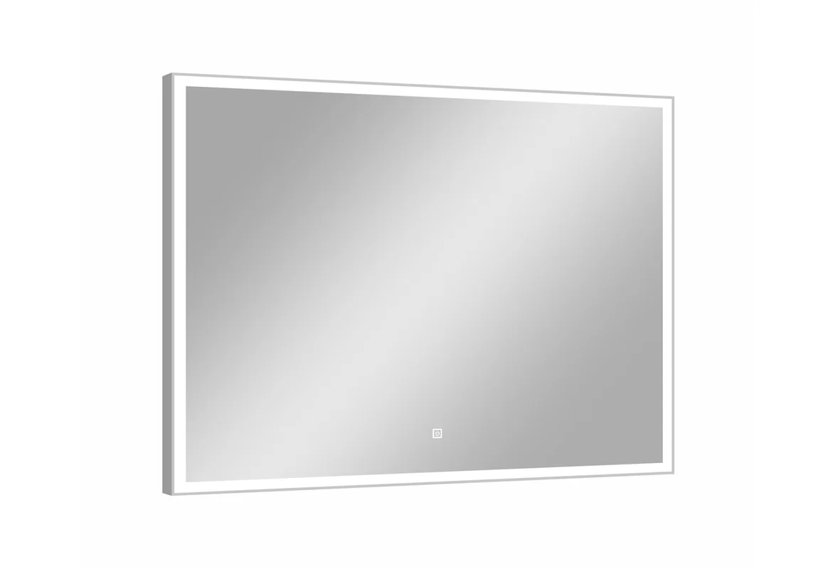 Приобрести continent зеркало с подсветкой sting 80х60 см, серое