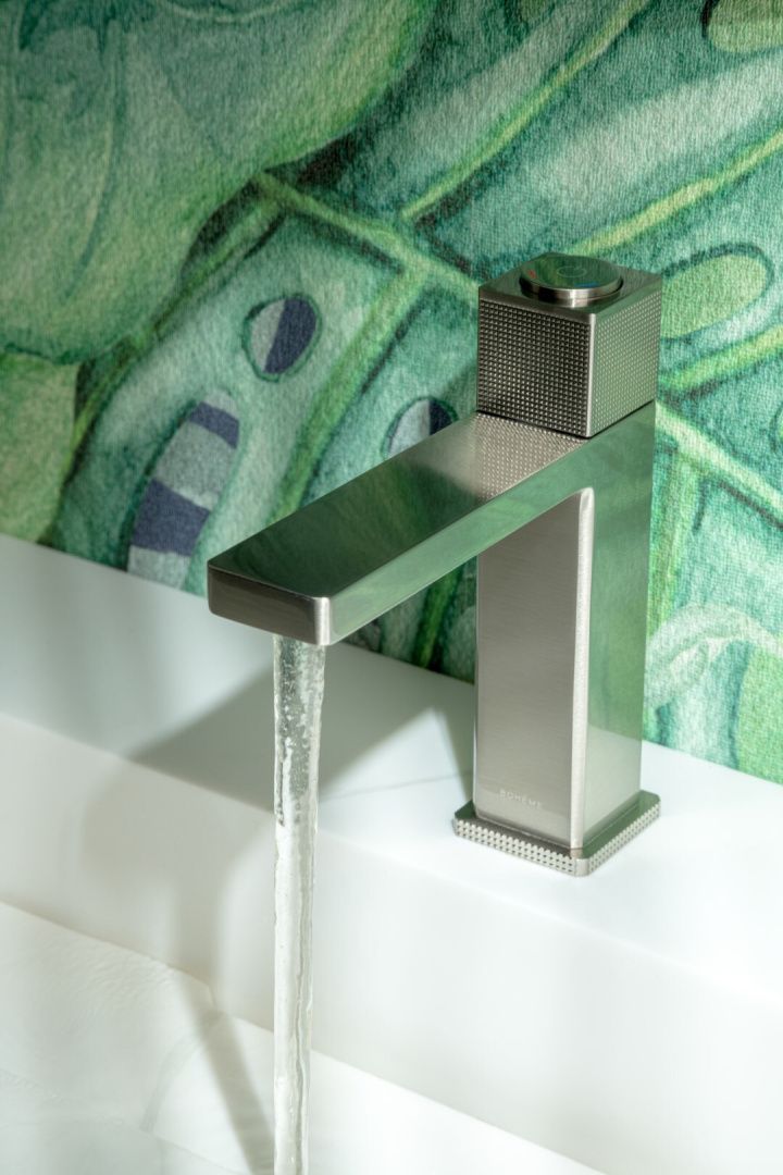 Приобрести boheme смеситель для раковины quad, никель 159-nb