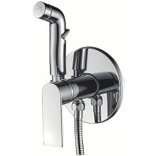 HAIBA Смеситель с гигиеническим душем 259мм, хром HB-55505